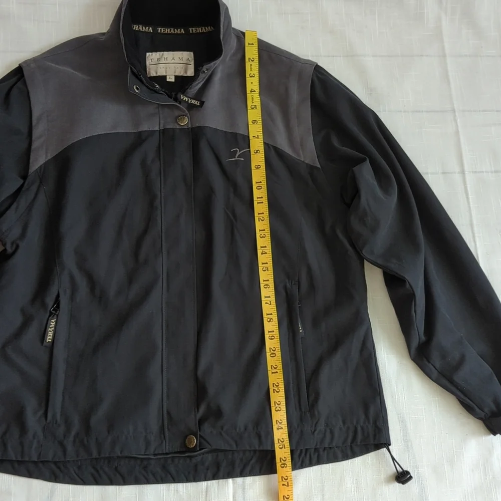 Tehama by Nancy Haley, 2 in 1, jacket and vest, men's size large, golf casual